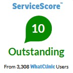 WhatClinic Service Score